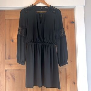 Express Black Lace Dress